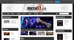 Desktop Screenshot of metal1.info